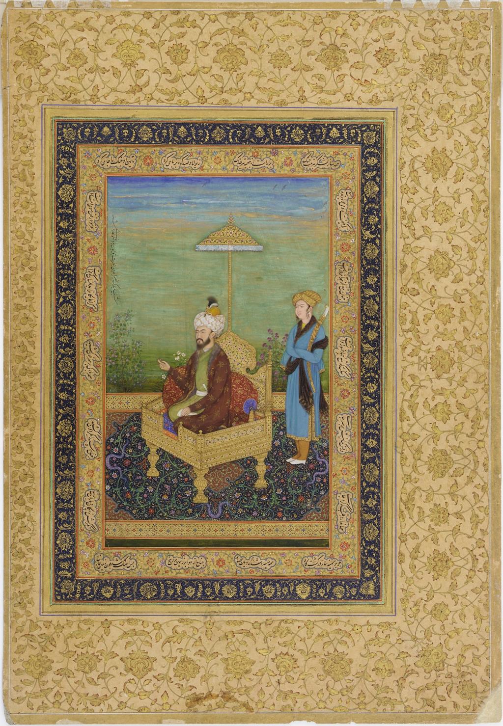 Humayun in Safavid Persia